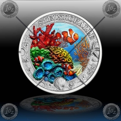 3 EVRO AVSTRIJA 2023 (MARINE LIFE - Stony Coral) UNC
